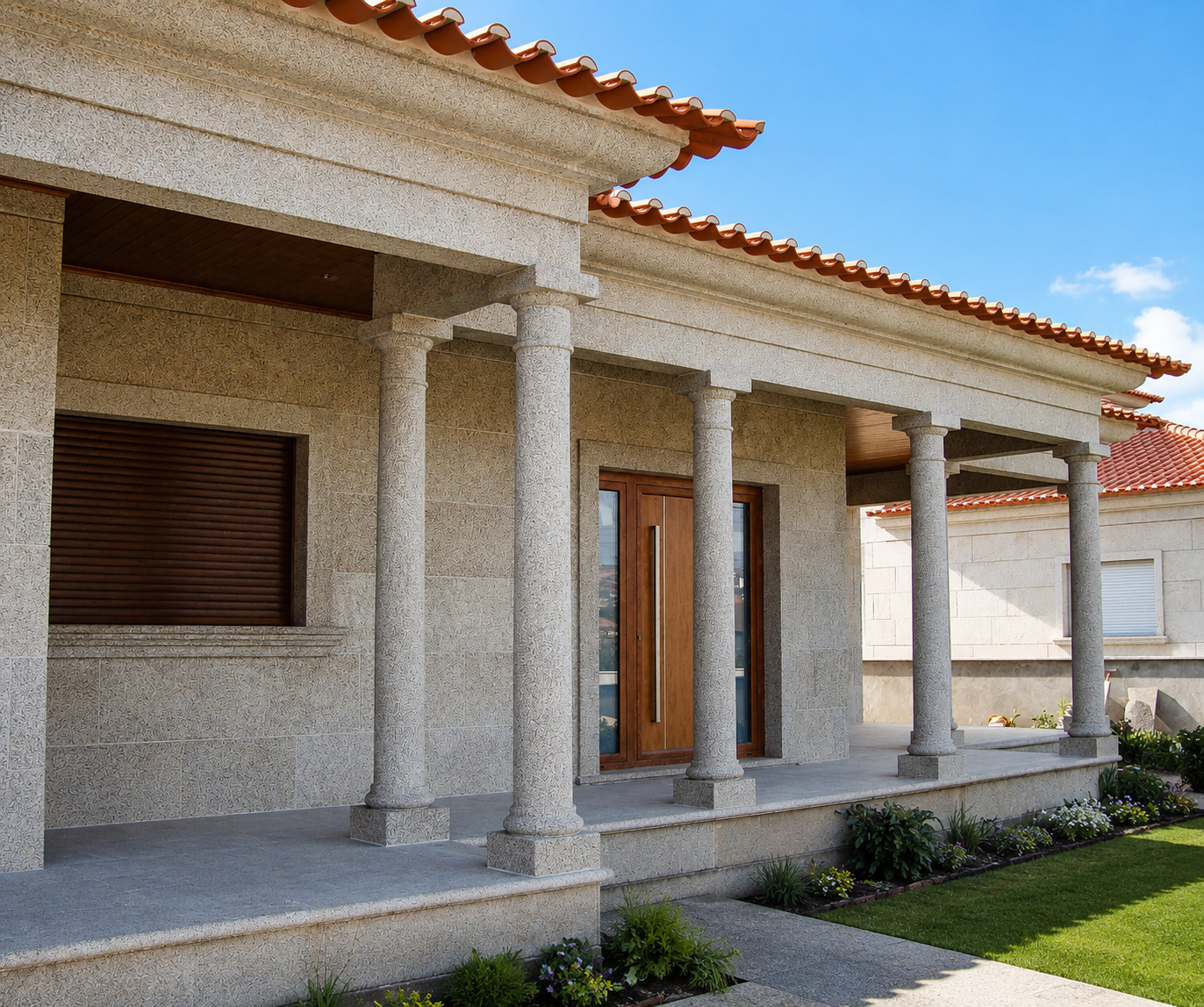 Projeto exterior realizado pela Flavipedra